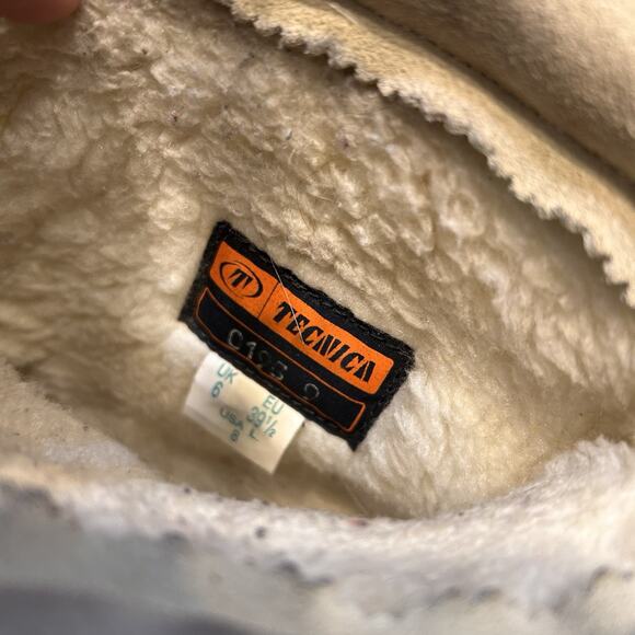 Tecnica Mongolian Real Fur Boots Size US 8 #Winter #Skiing Boots Made In Italy - Picture 5 of 7